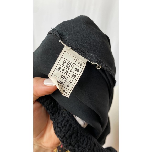 M by Missoni Crochet & Silk Italian Chic Halter Dress - Picture 8 of 10